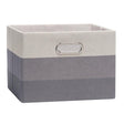 Lambs & Ivy Storage Ombre Gray - Foldable - Bambi Baby