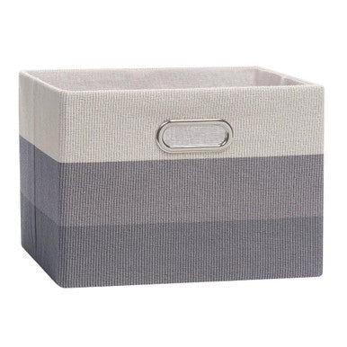 Lambs & Ivy Storage Ombre Gray - Foldable- Bambi Baby