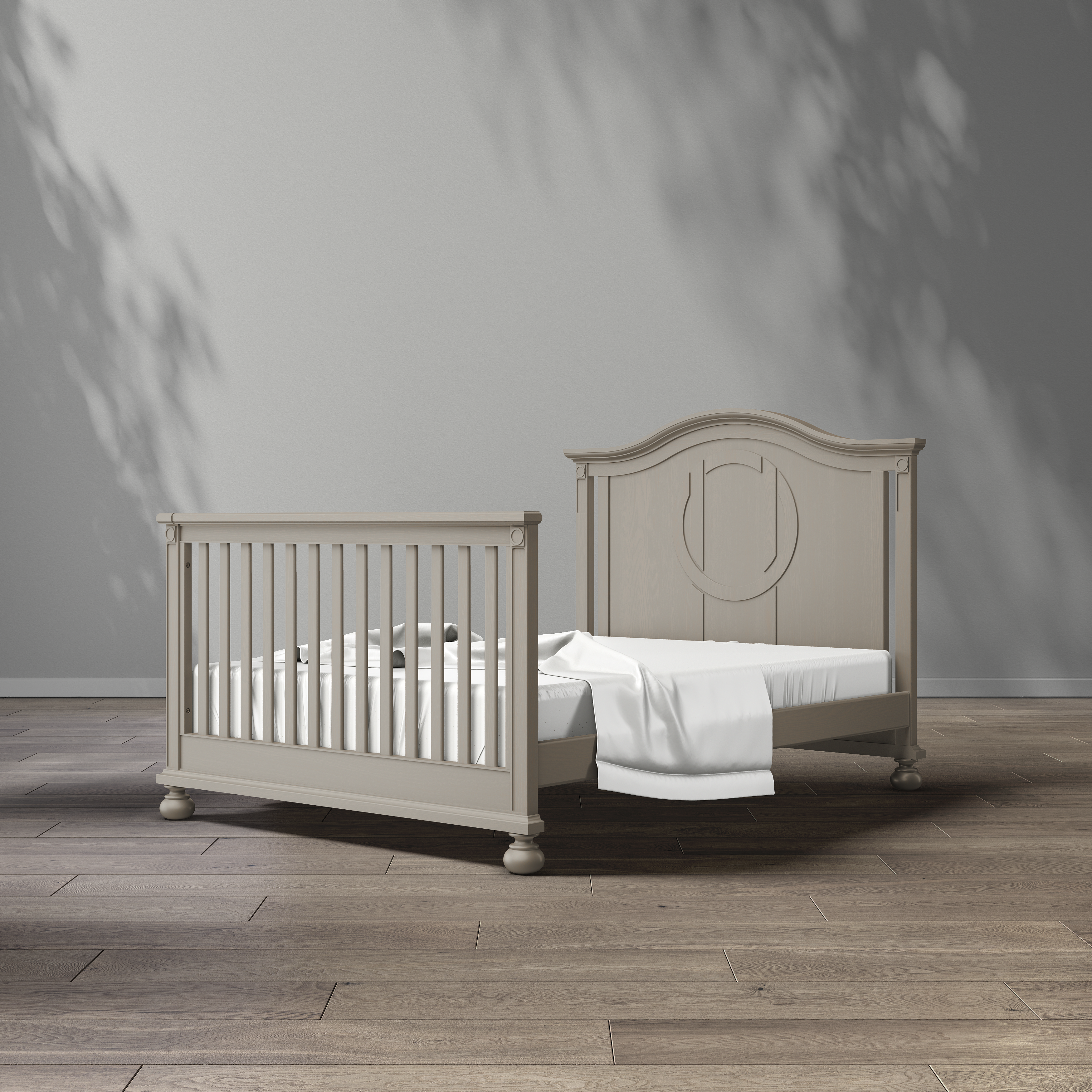 Romina Dakota Convertible Crib – Tufted- Bambi Baby