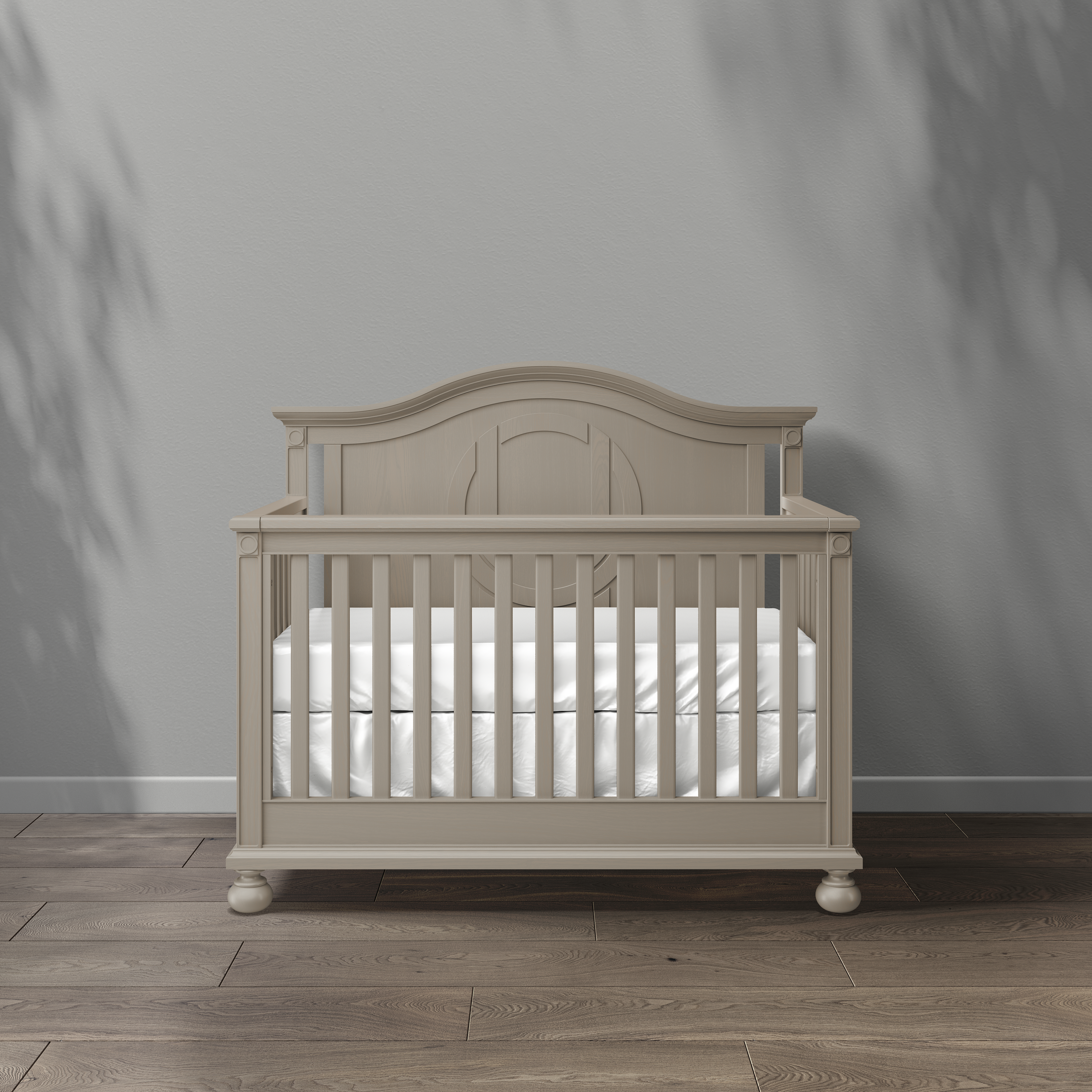 Romina Dakota Convertible Crib – Tufted- Bambi Baby