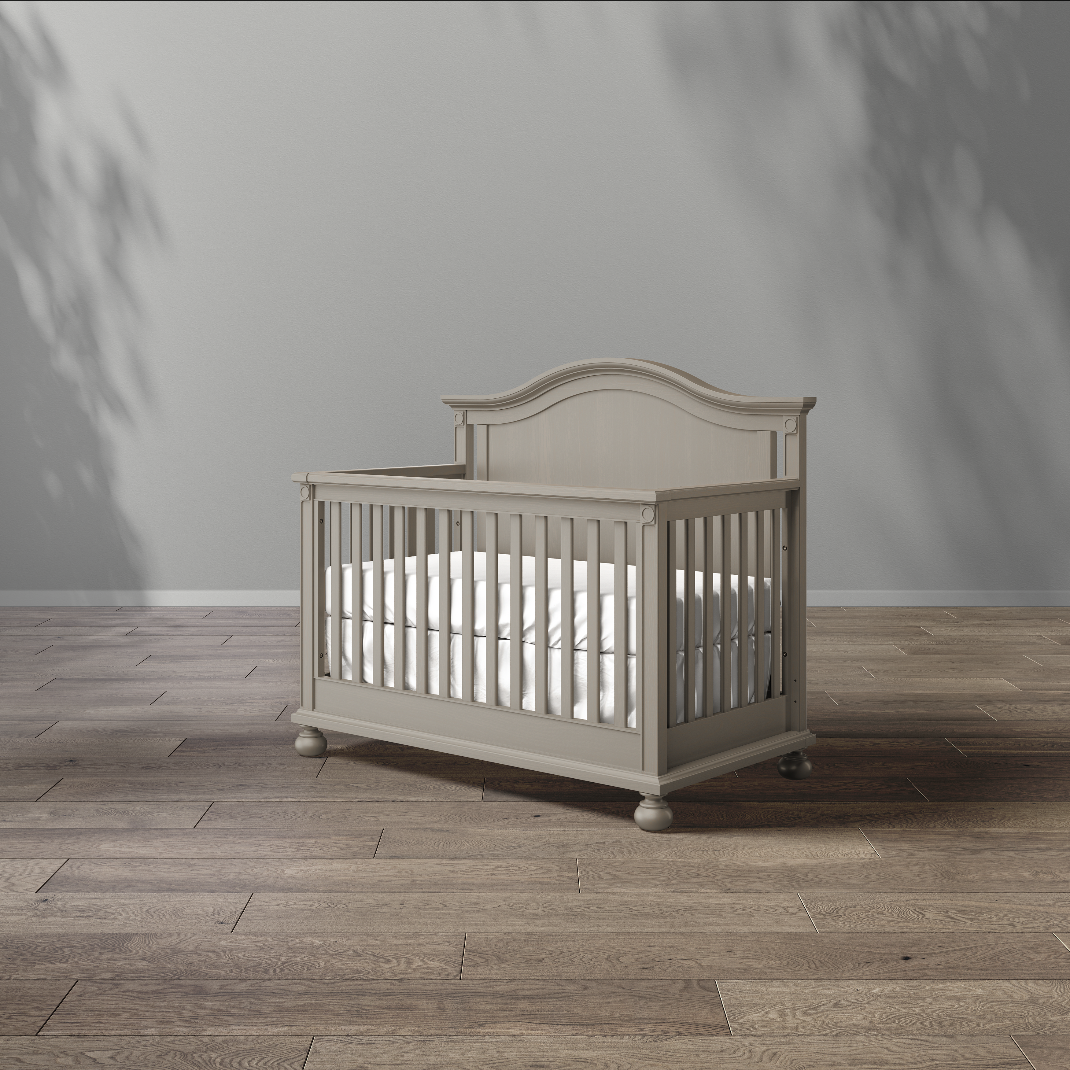 Romina Dakota Convertible Crib – Tufted- Bambi Baby