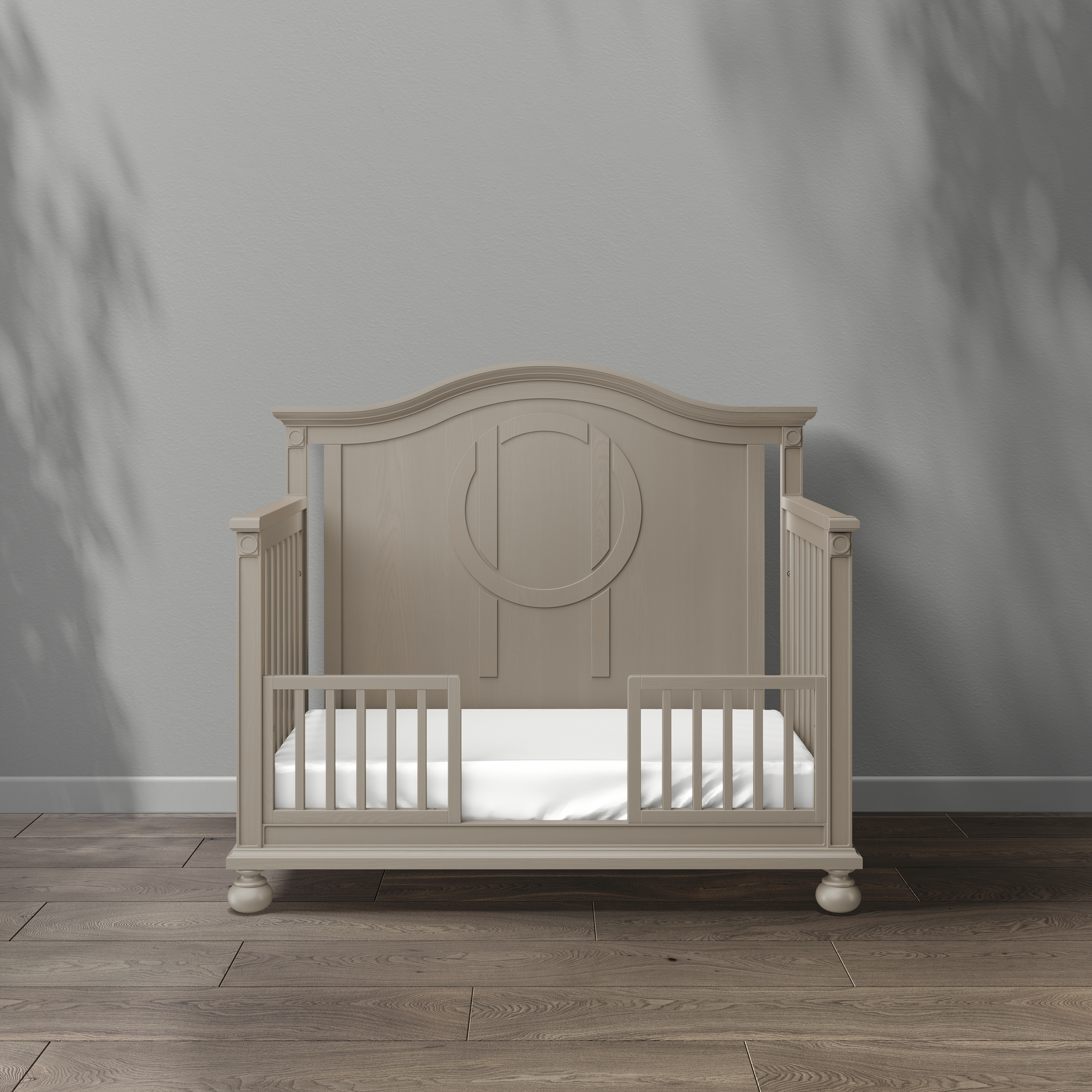 Romina Dakota Convertible Crib – Tufted- Bambi Baby