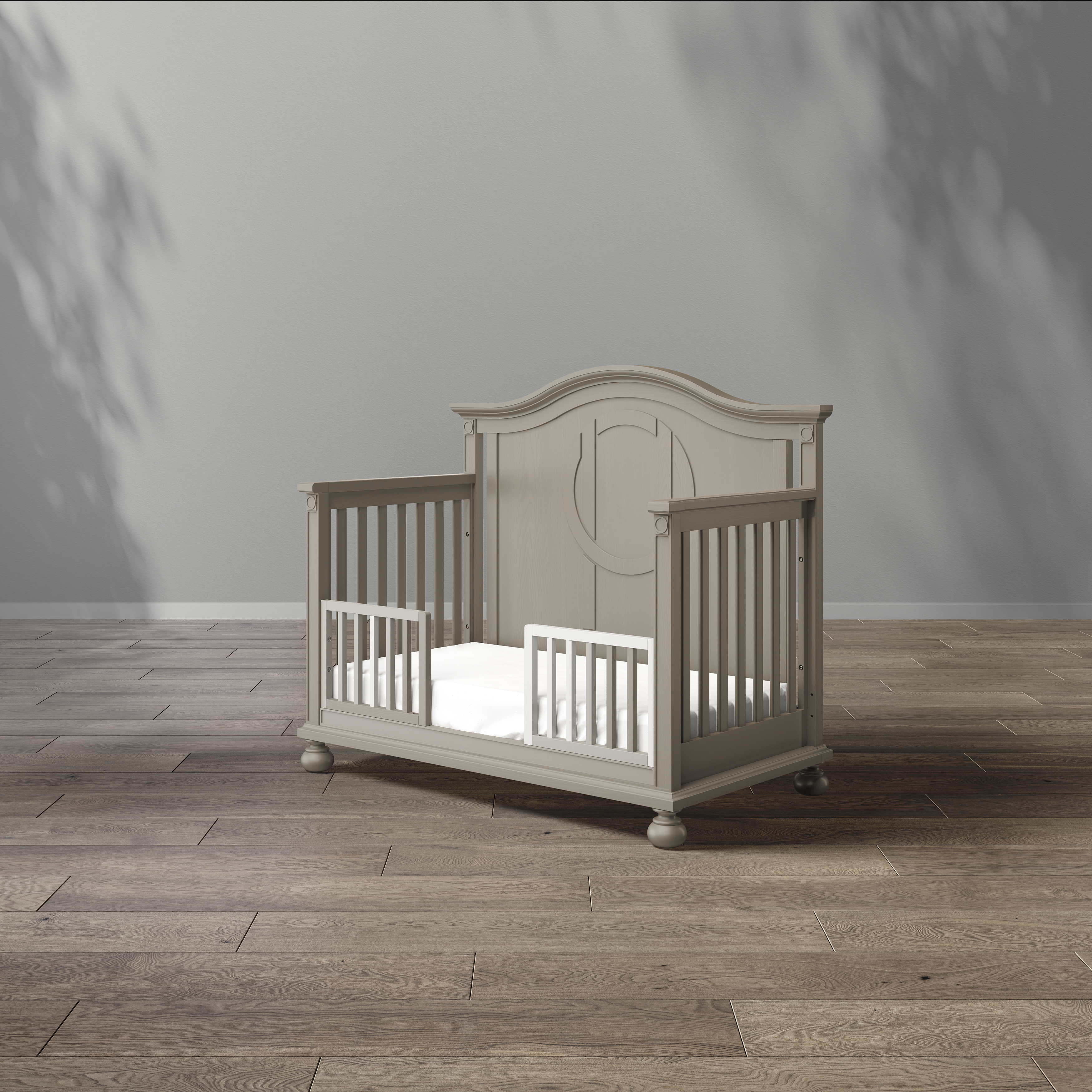 Romina Dakota Convertible Crib – Tufted- Bambi Baby