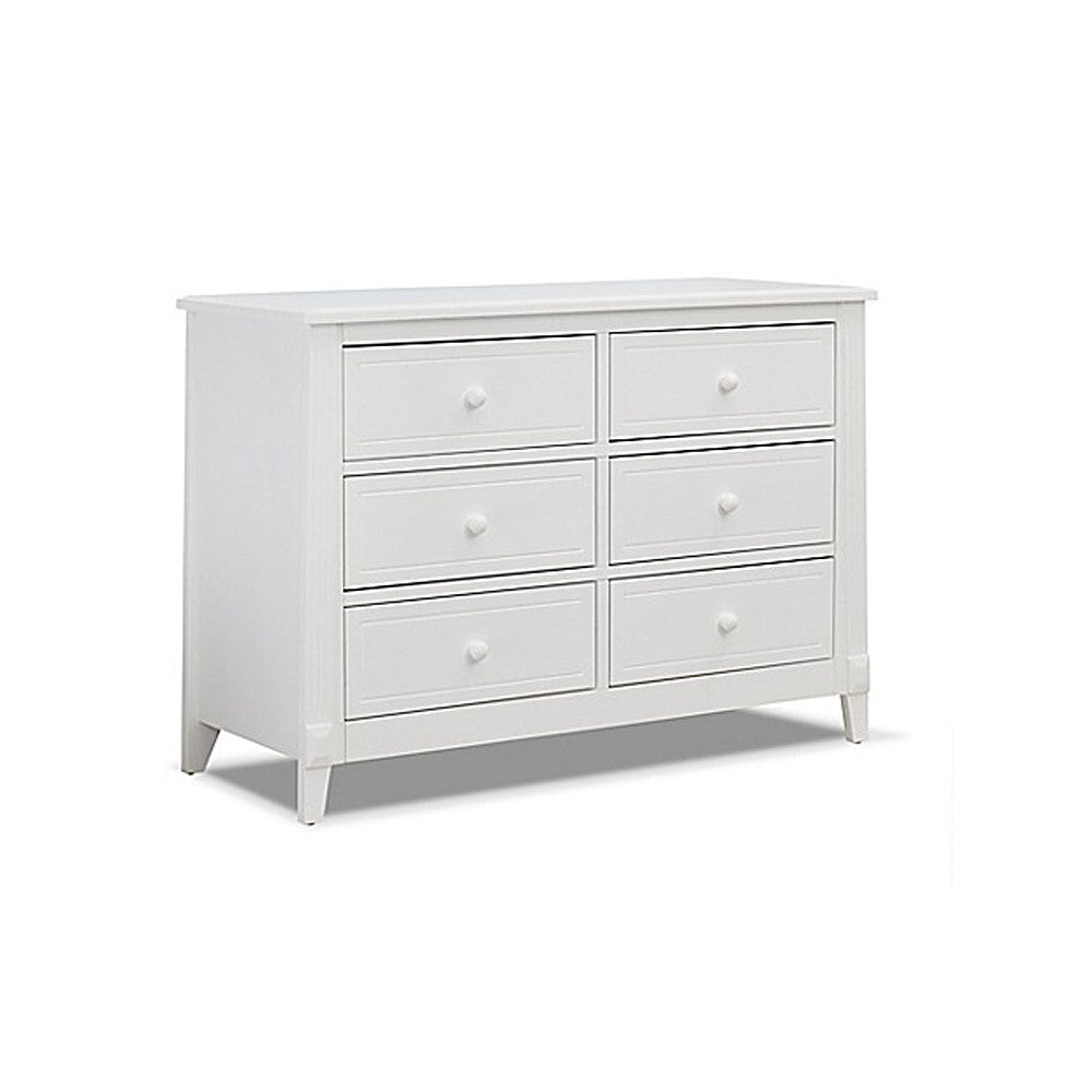 Sorelle Berkley Double Dresser in White- Bambi Baby