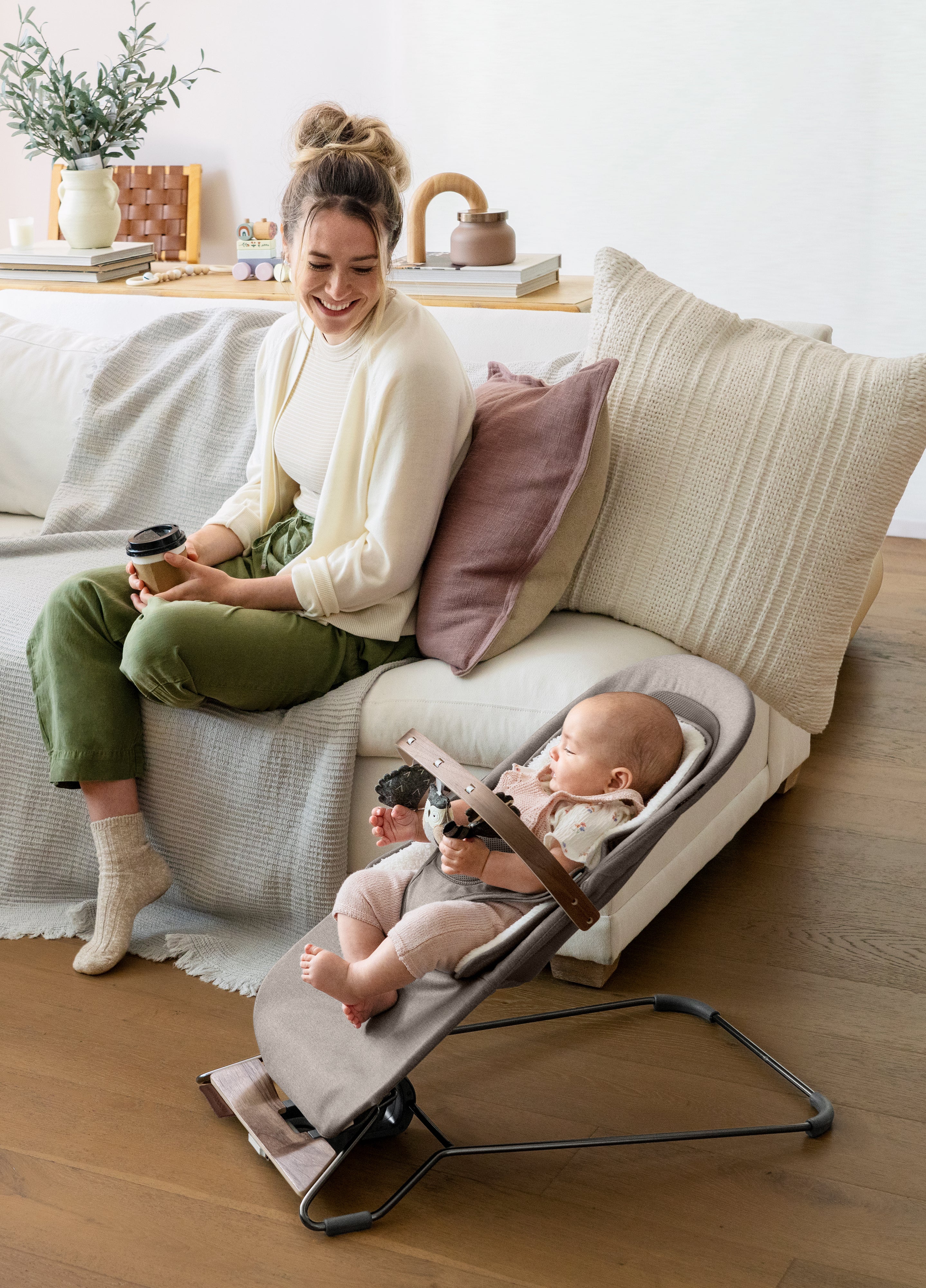 uppababy stroller toy bar UPPAbaby Mira Bouncer - Toy Bar