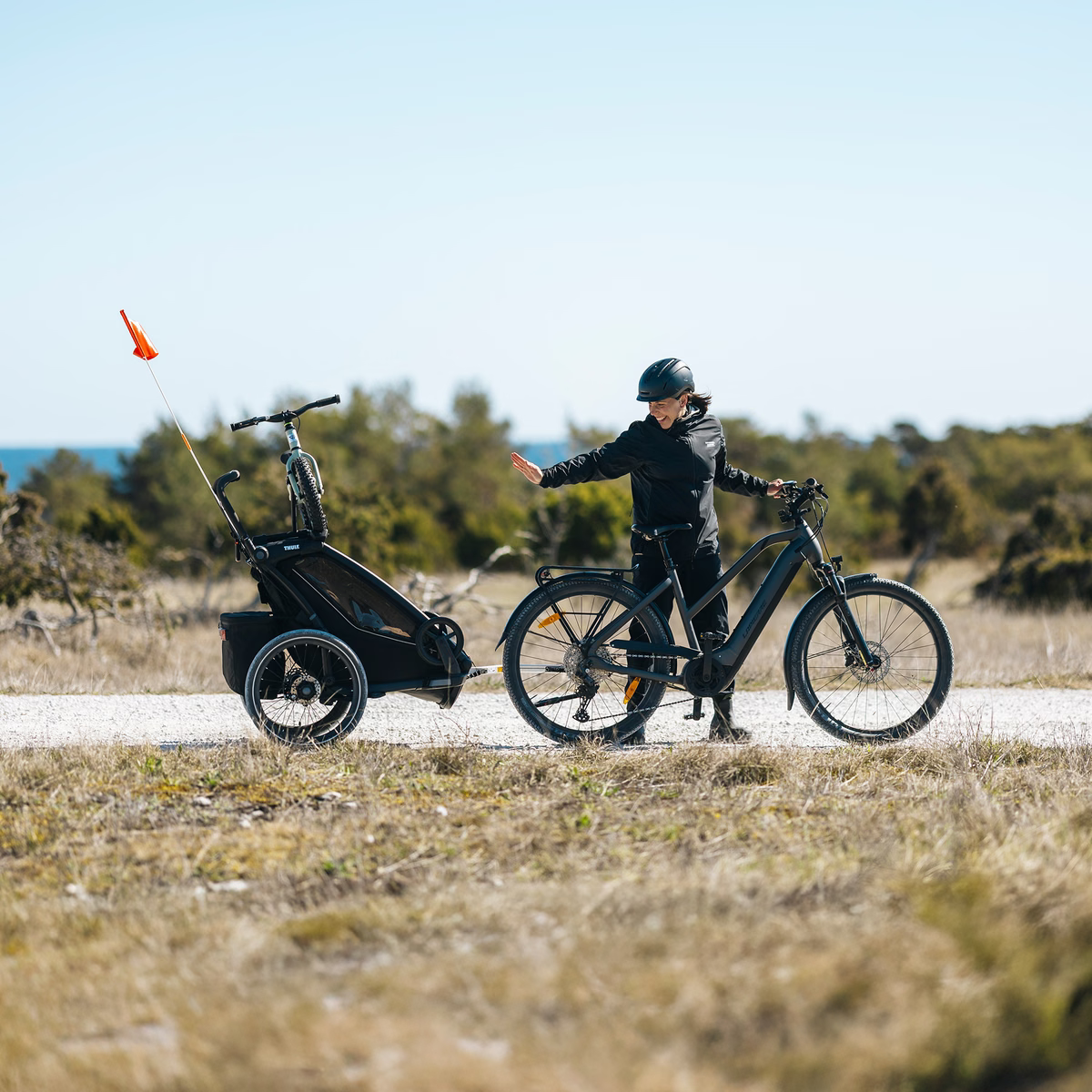 Thule Chariot 2 Bike Holder- Bambi Baby