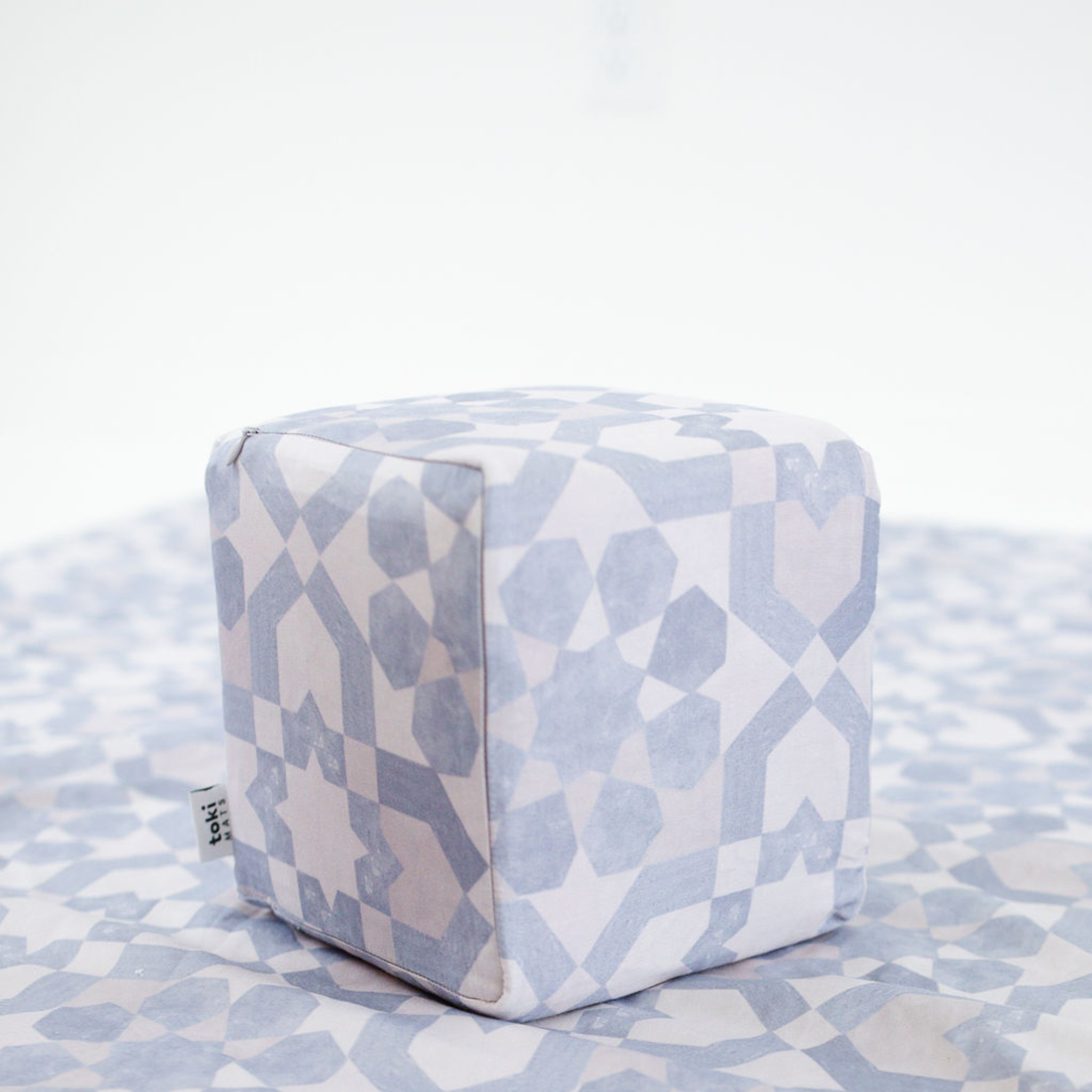 Toki Kids Blue Tile Play Cube- Bambi Baby