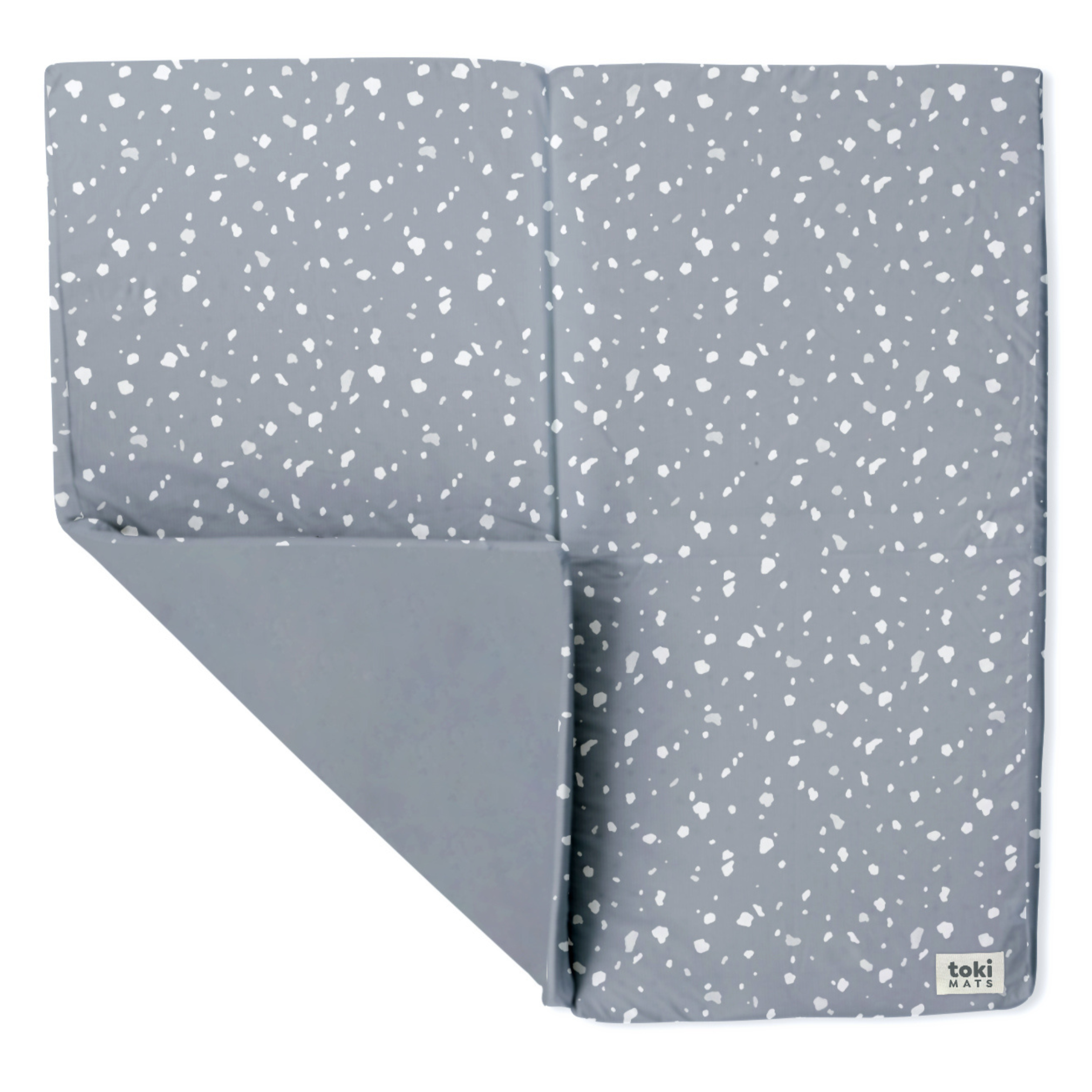 Toki Kids Terrazzo Slate Organic Cotton Mat- Bambi Baby