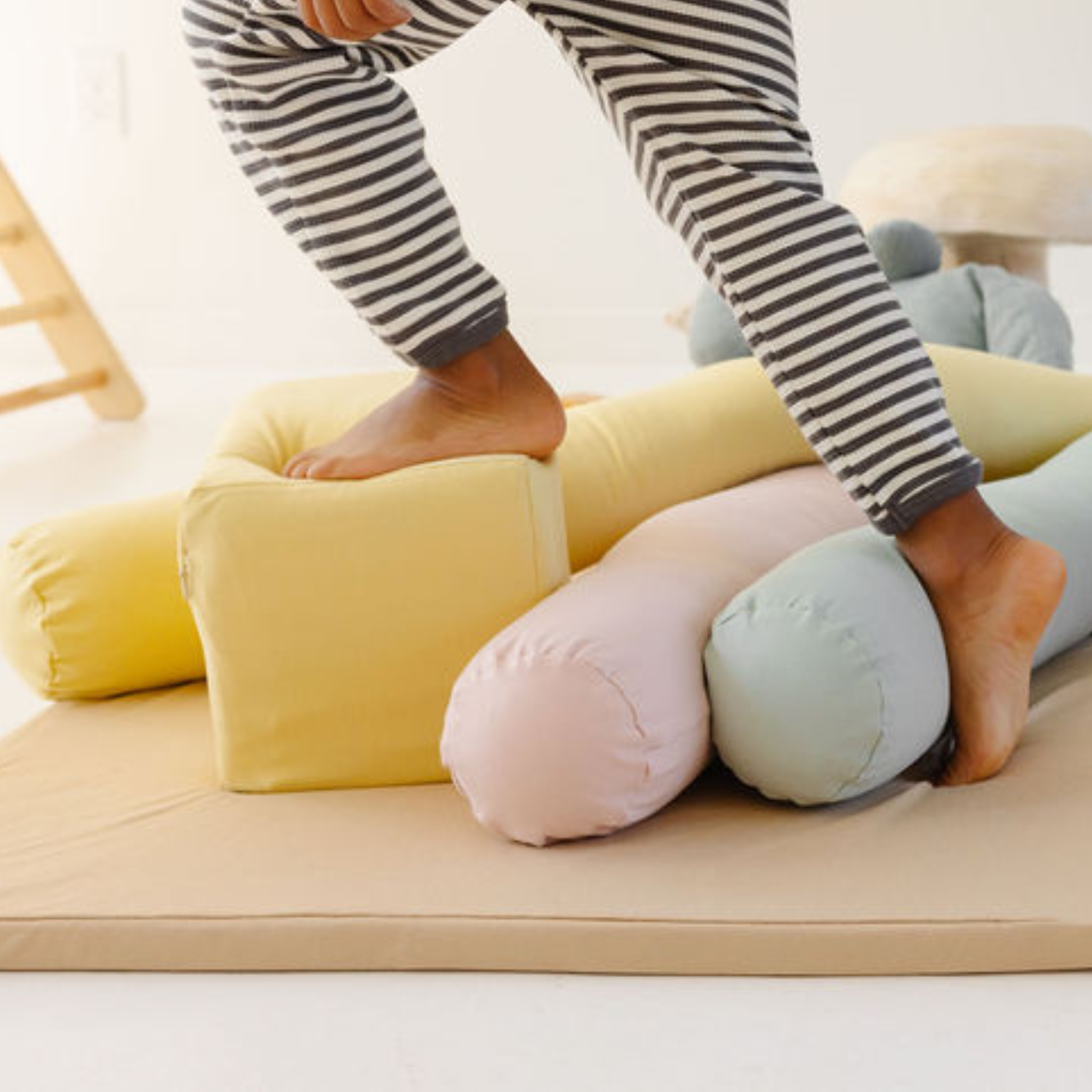 Toki Kids Daisy Jersey Support Pillow- Bambi Baby