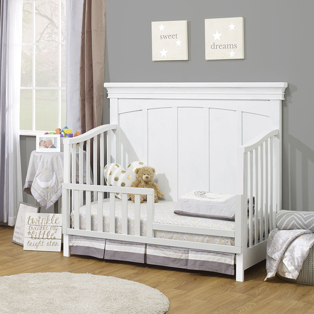 Sorelle Modesto Convertible Crib in White- Bambi Baby