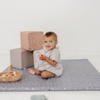 Toki Kids Terrazzo Slate Vegan Leather Mat - Bambi Baby