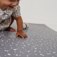 Toki Kids Terrazzo Slate Vegan Leather Mat - Bambi Baby