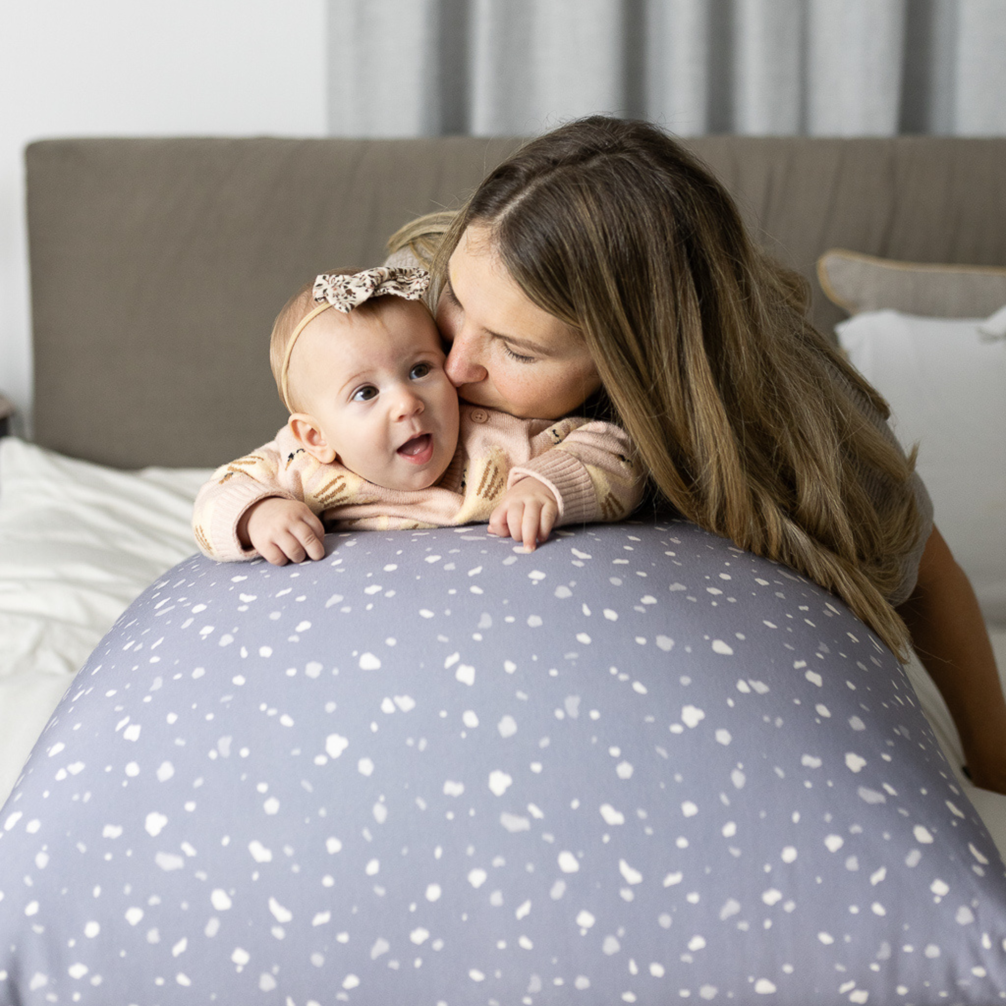 Toki Kids Terrazzo Slate Bean Bag- Bambi Baby