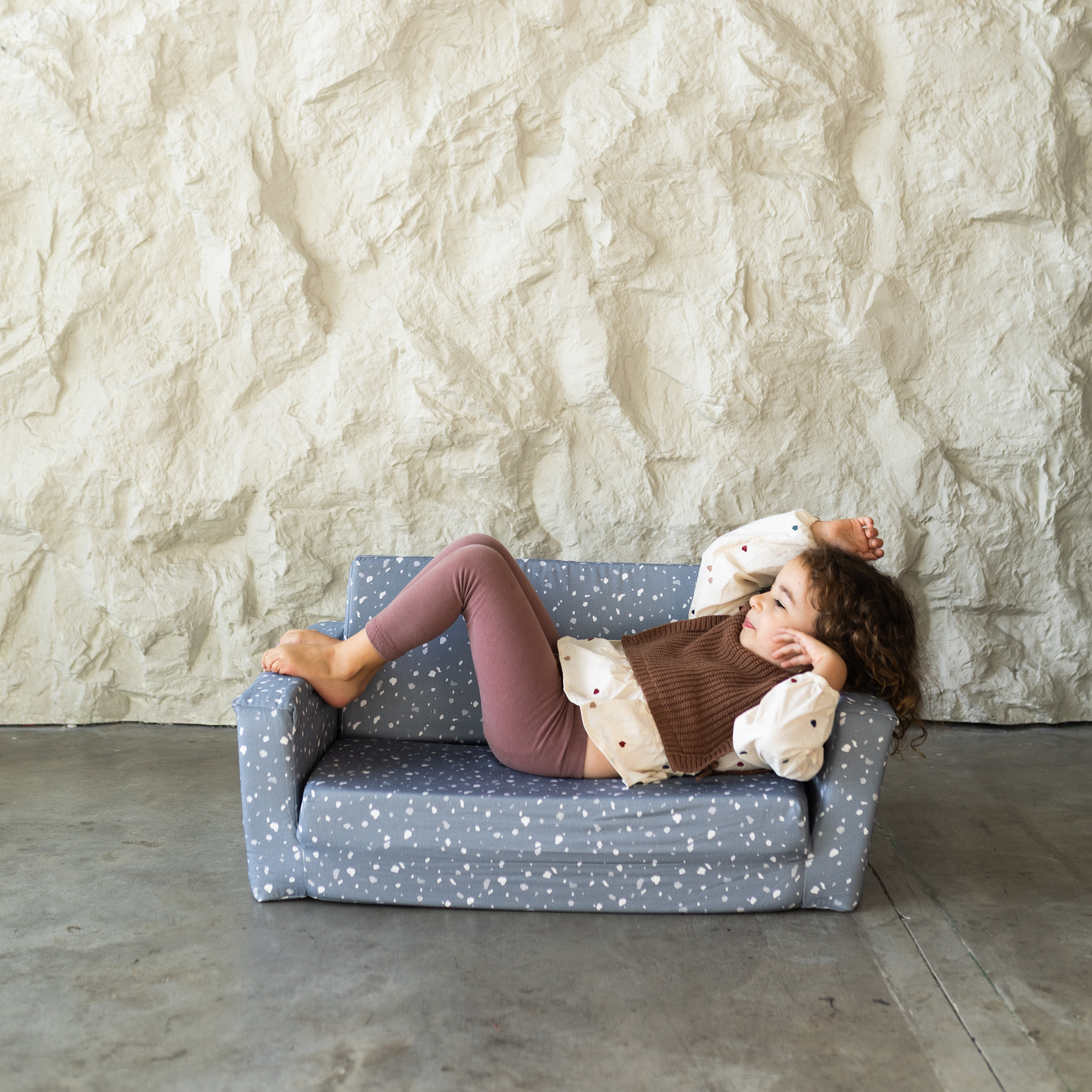 Toki Kids Terrazzo Slate Play Couch- Bambi Baby