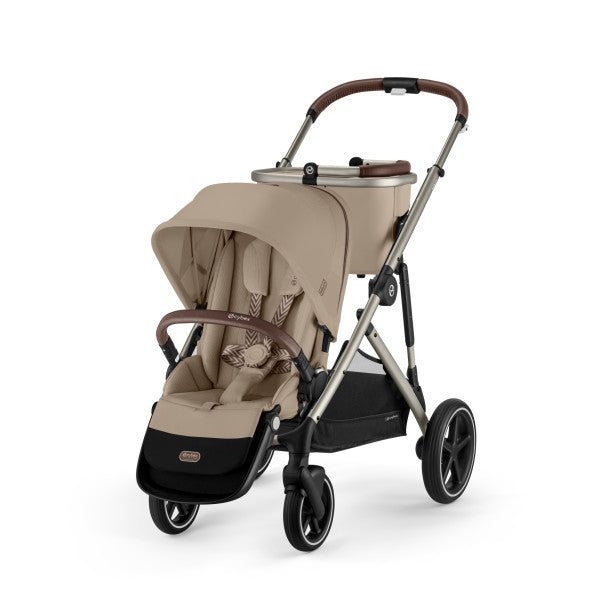 cybex gazelle s vs uppababy vista v2 Cybex Gazelle S Stroller Almond Beige / Taupe Frame