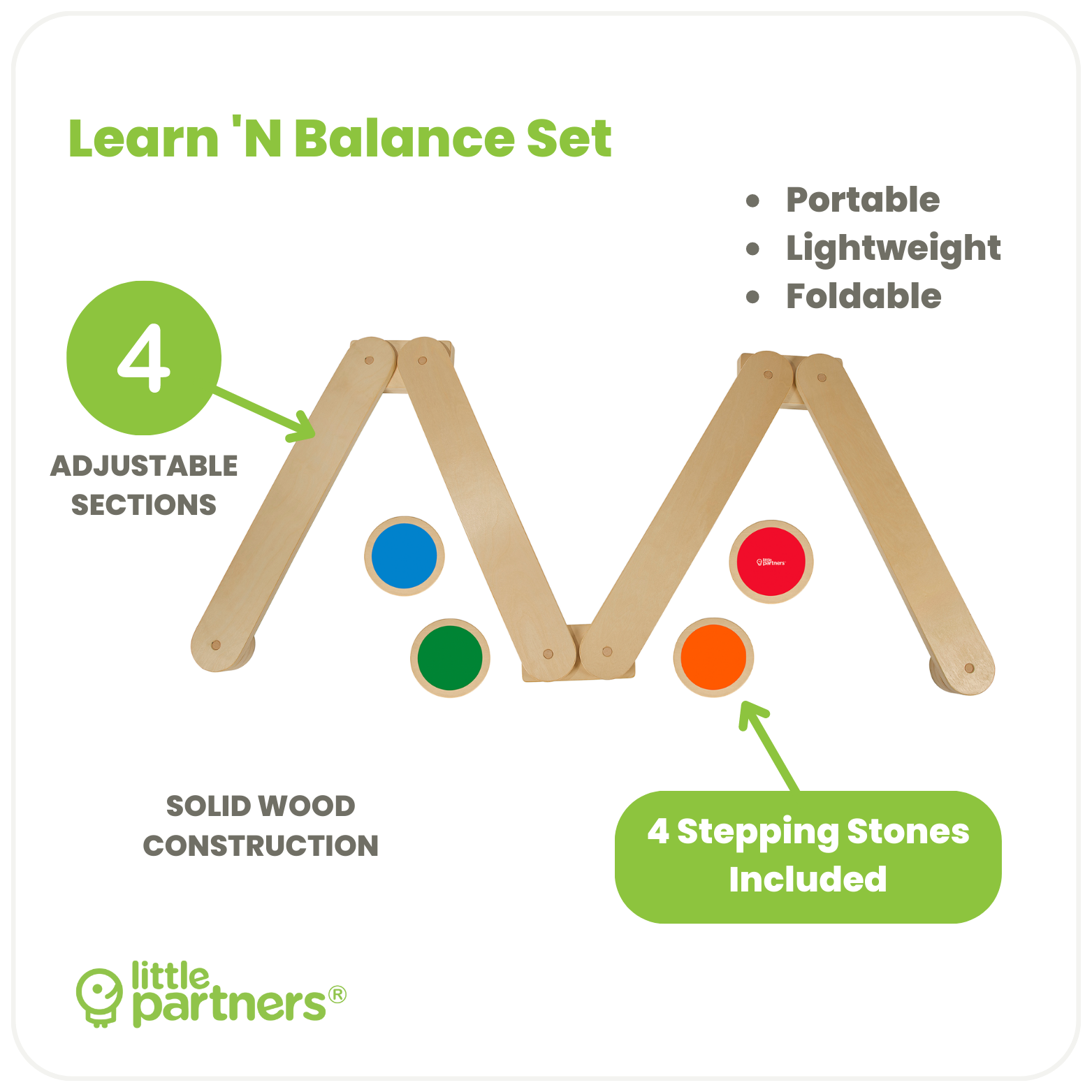 Little Partners Learn 'N Balance Set- Bambi Baby