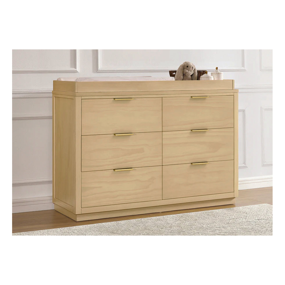 Delta Children Forever- Classic 6 Drawer Dresser - Assembled- Bambi Baby