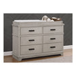 Delta Children Simmons Asher 6 Drawer Dresser With Changing Top - Bambi Baby