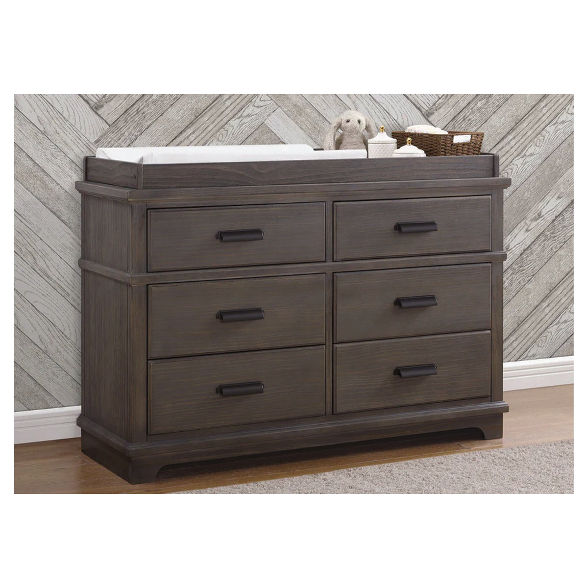 Delta Children Simmons Asher 6 Drawer Dresser With Changing Top