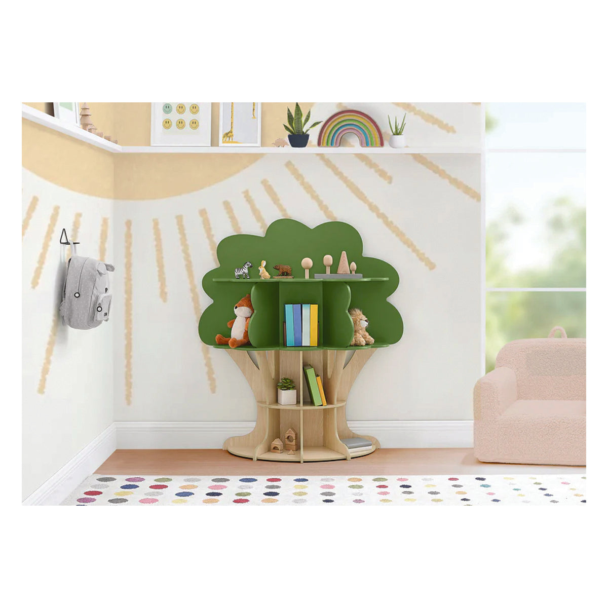 Delta Children Tree Bookcase- Bambi Baby