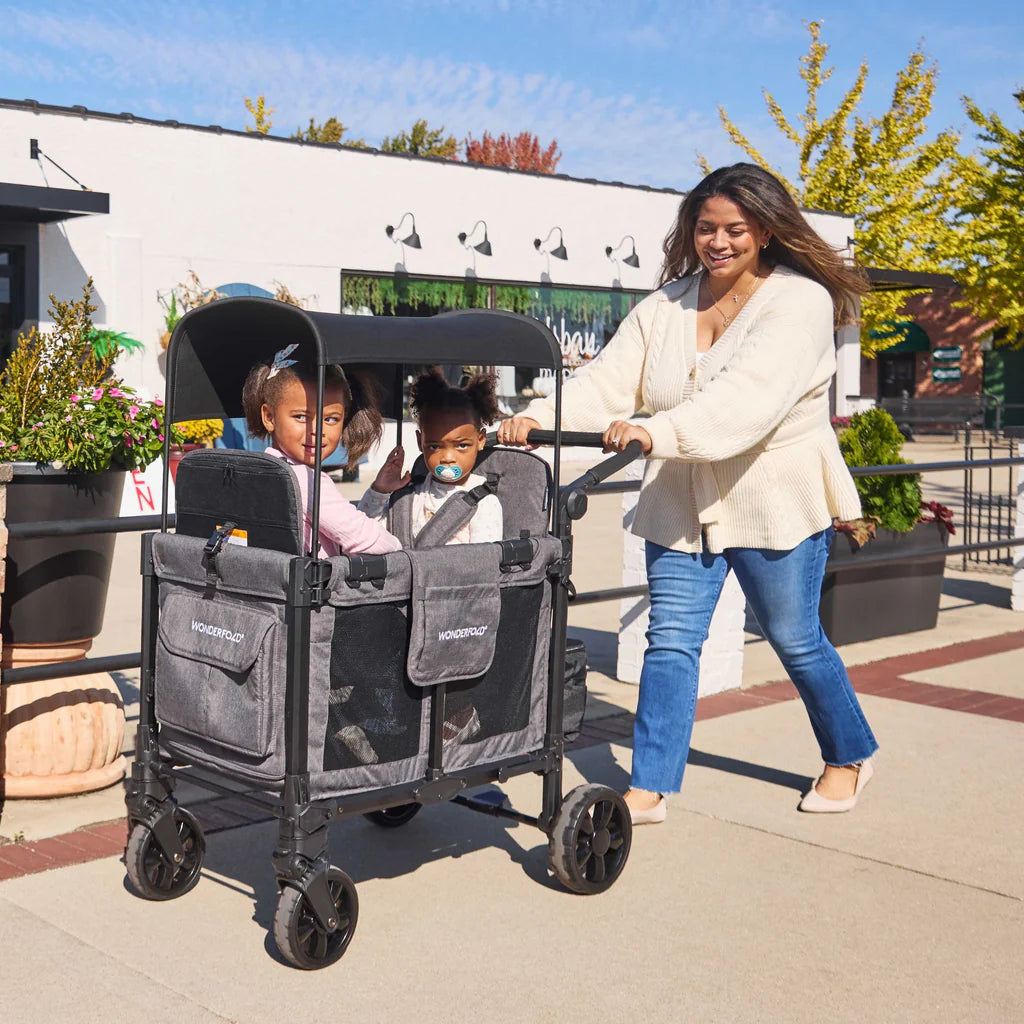 wonderfold w2 elite double stroller wagon WonderFold W2 Elite Pro Stroller Wagon – Bambi Baby