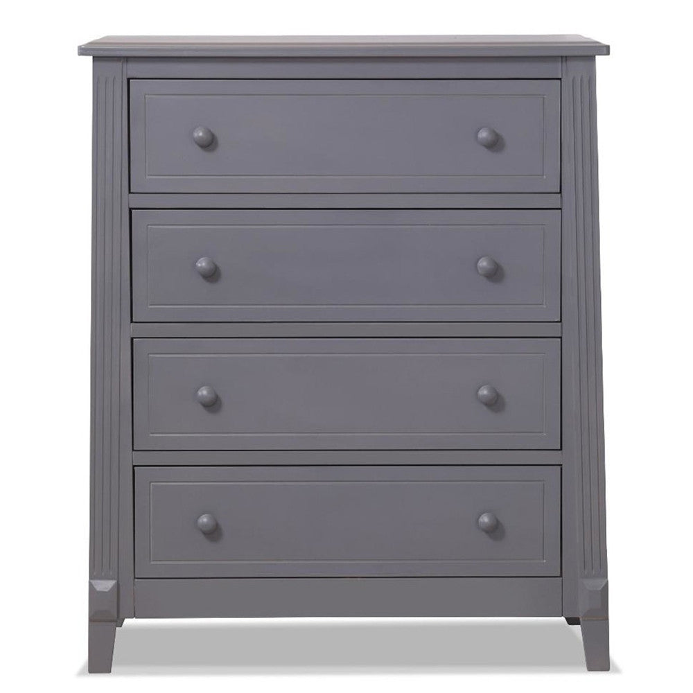 Sorelle Berkley 4 Drawer Dresser (Rta) in Gray- Bambi Baby