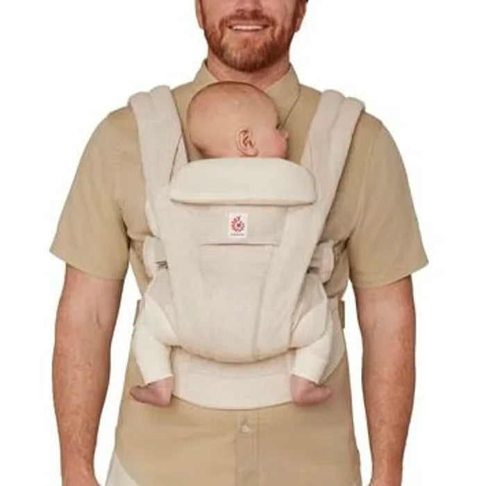 Ergobaby Omni Deluxe Linen Baby Carrier - Natural Linen- Bambi Baby