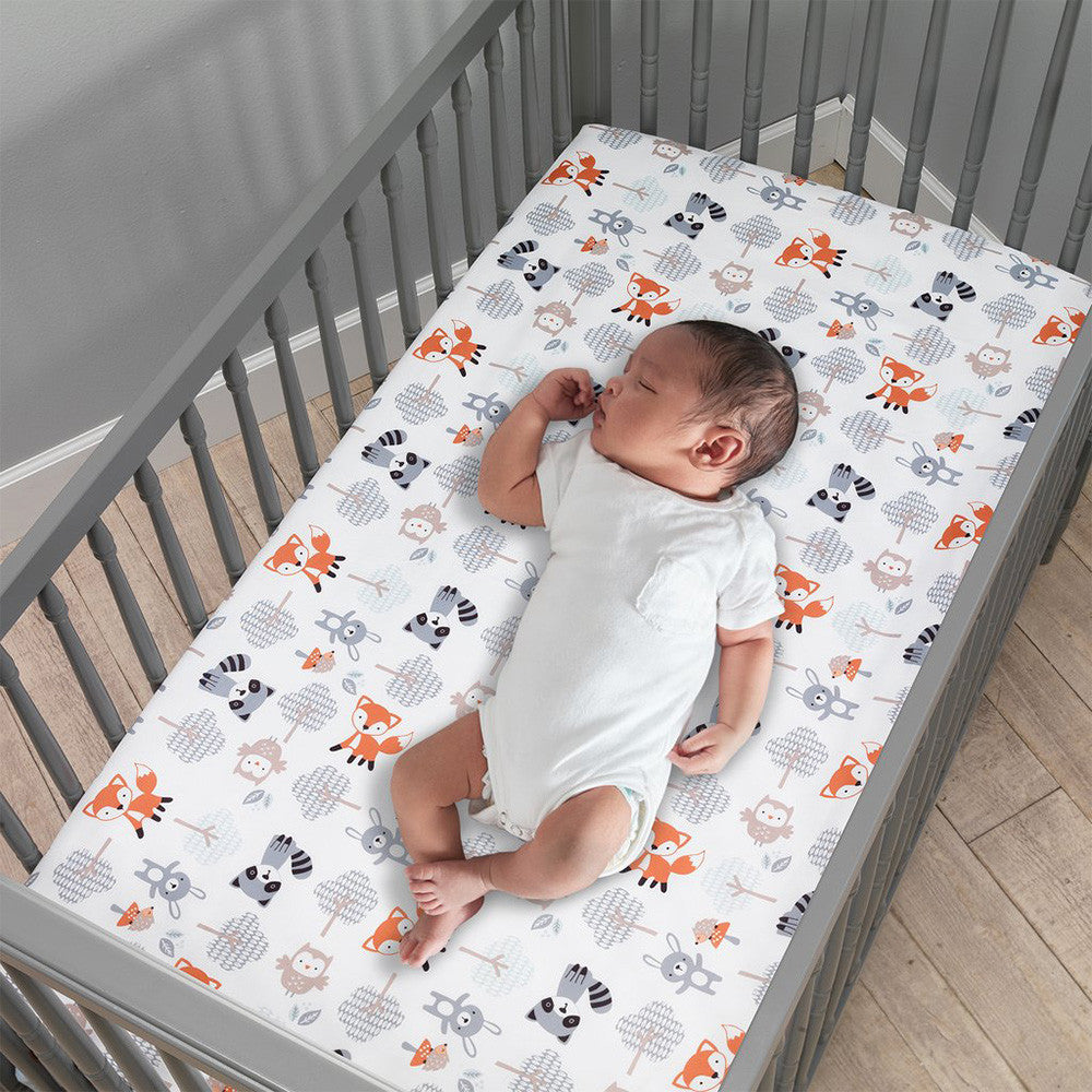 Juego de cama de 3 piezas Bedtime Originals Woodland Friends (bolsa pequeña)- Bambi Baby