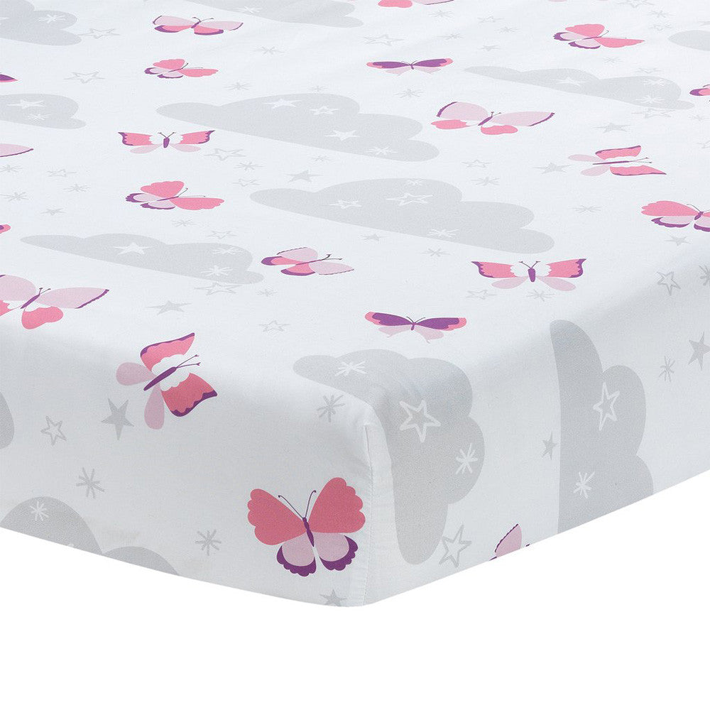 Bedtime Originals Butterfly Kisses 3-Piece Bedding Set- Bambi Baby