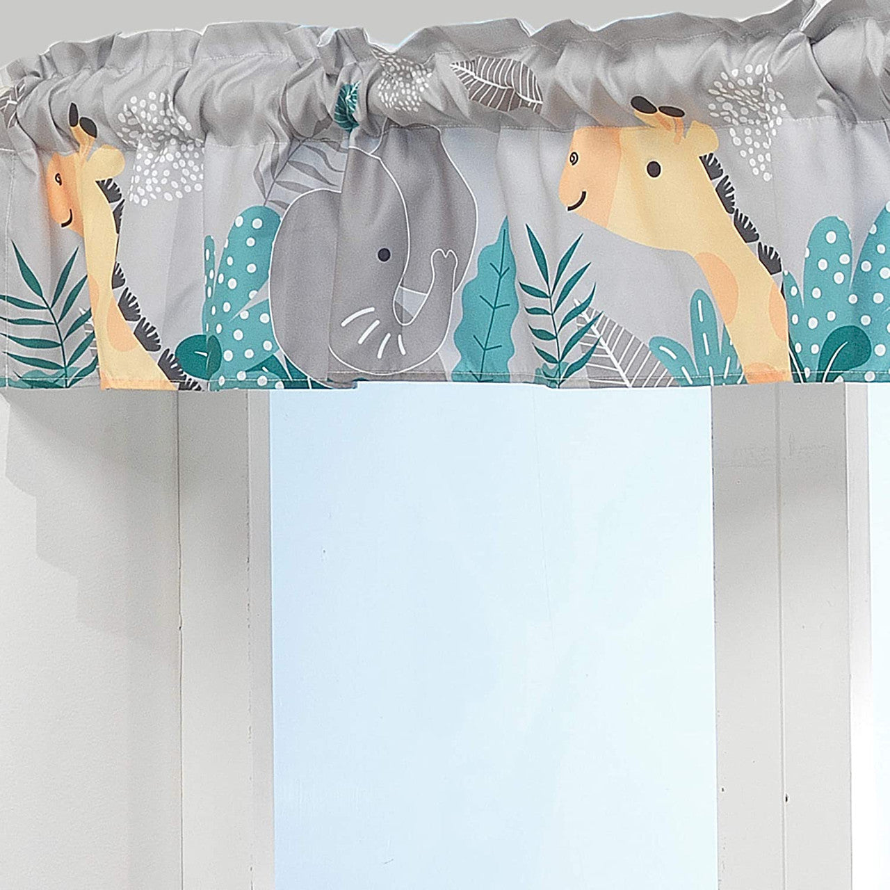 Cortina de janela Bedtime Originals Mighty Jungle- Bambi Baby