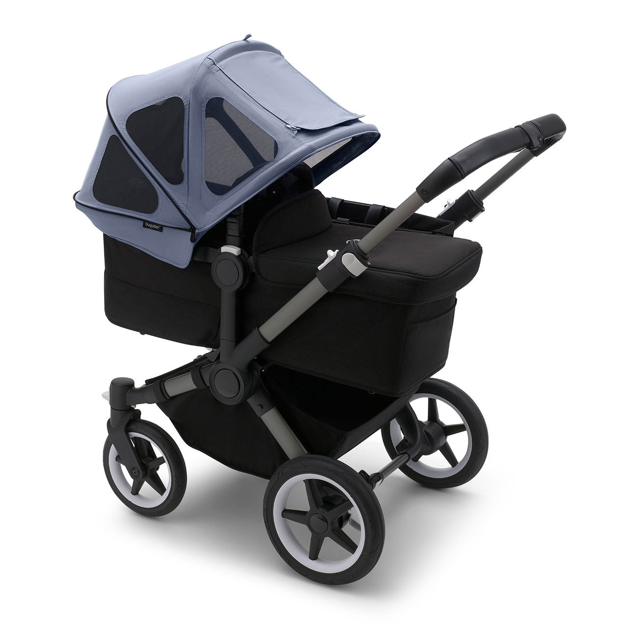 Bugaboo Donkey Breezy Sun Canopy Seaside Blue- Bambi Baby