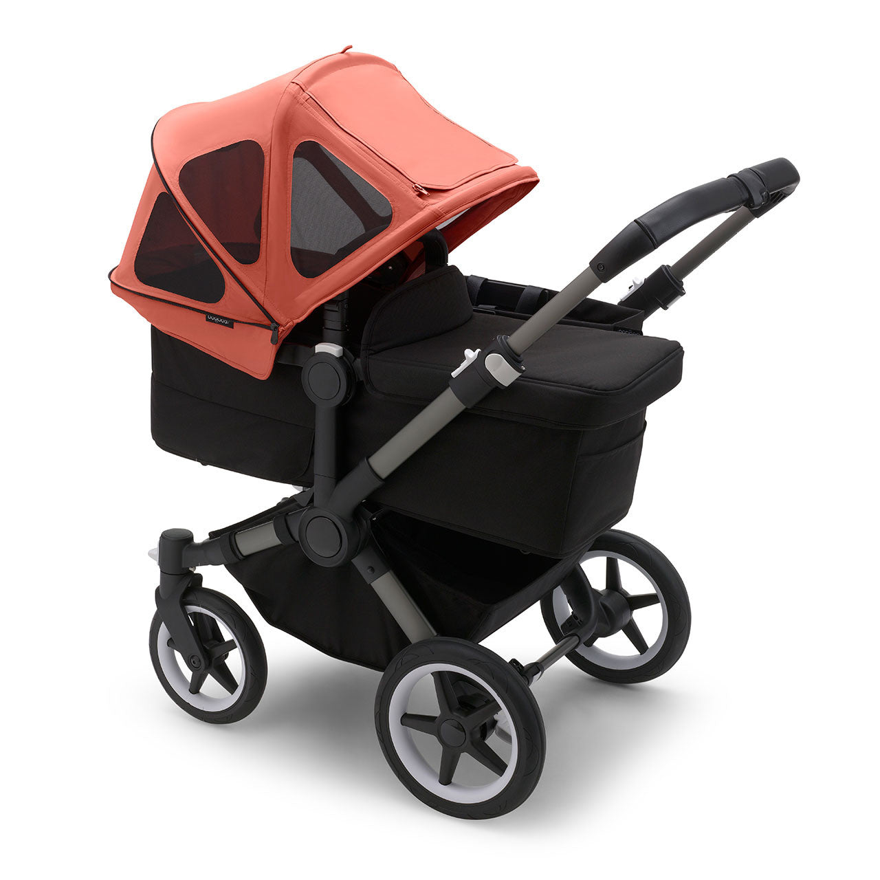 Bugaboo Donkey Breezy Sun Canopy Sunrise Red- Bambi Baby