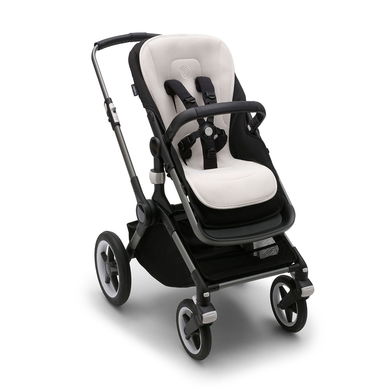 Bugaboo Dual Comfort Seat Liner Fresh White- Bambi Baby