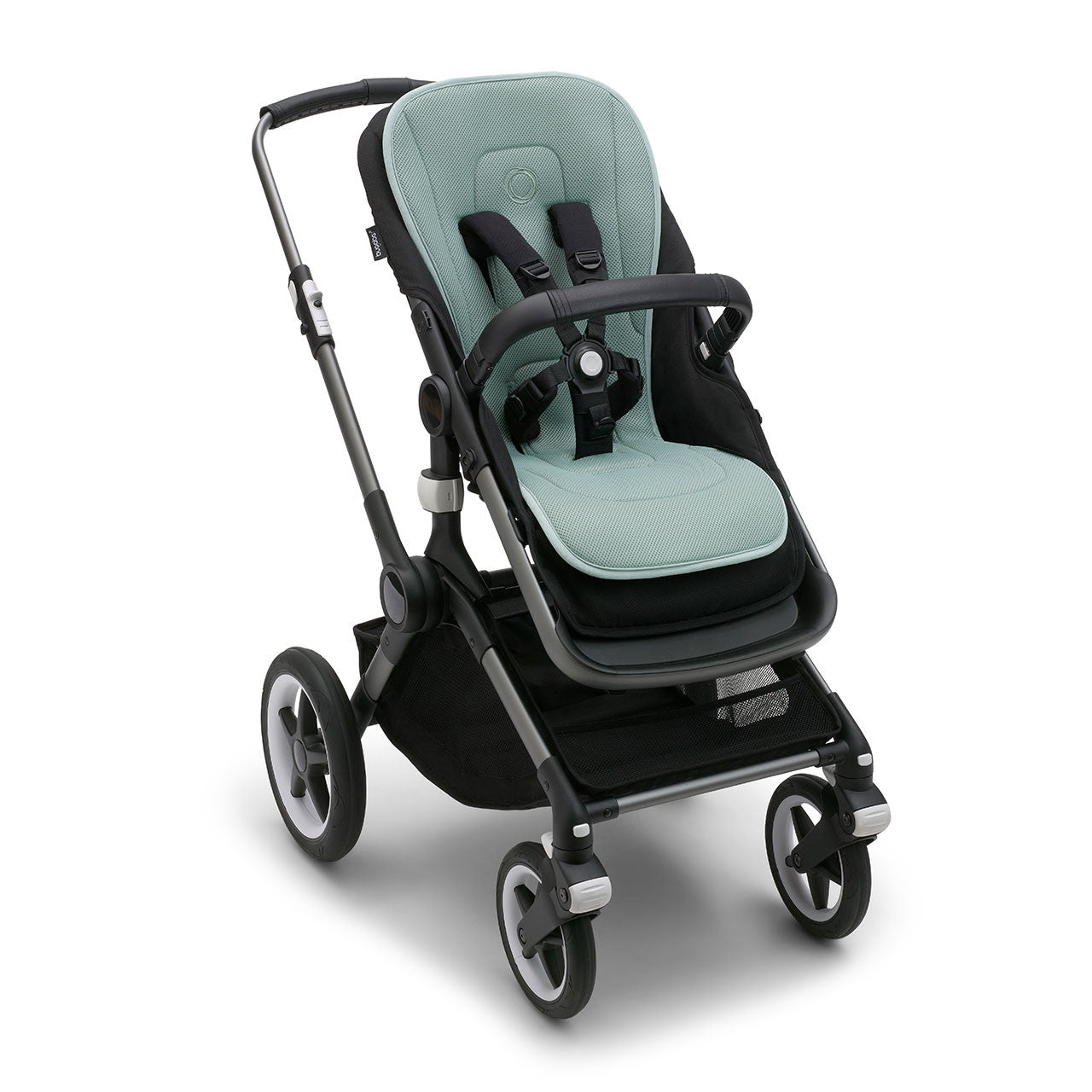 Bugaboo Dual Comfort Seat Liner Pine Green- Bambi Baby