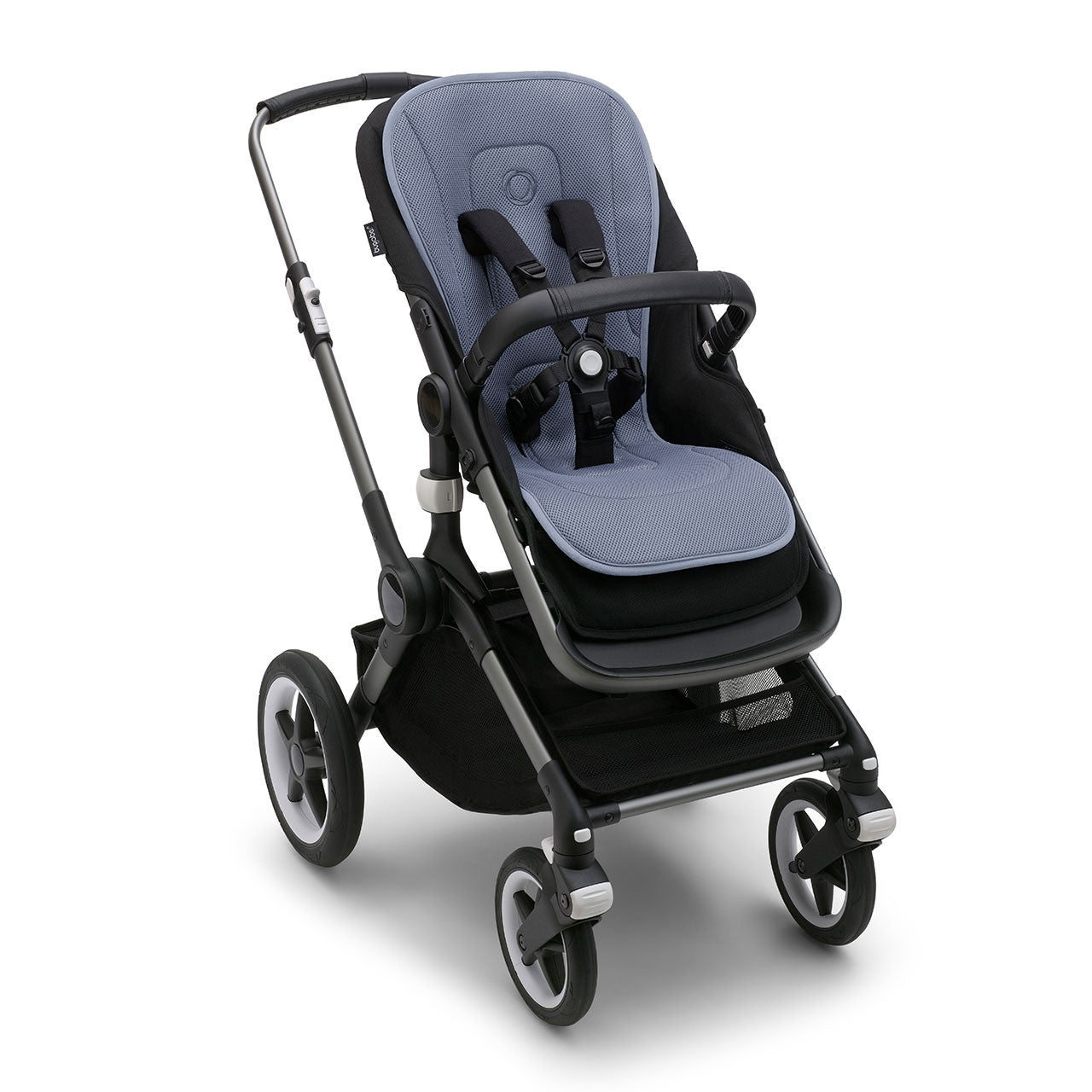 Colchoneta de asiento Bugaboo Dual Comfort Azul Marino- Bambi Baby