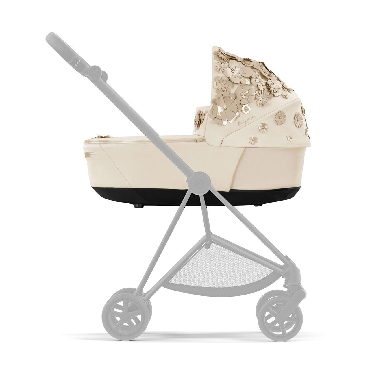 CYBEX Mios 3 Lux Carry Cot - Simply Flower Beige – Bambi Baby