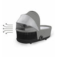 CYBEX MIOS3 Cot - Soho Grey - Bambi Baby