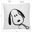 Almofada Snoopy clássica Lambs &amp; Ivy - Bambi Baby