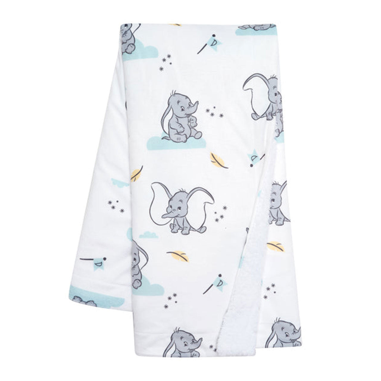 Cobertor Lambs &amp; Ivy Dumbo Minky/Sherpa- Bambi Baby