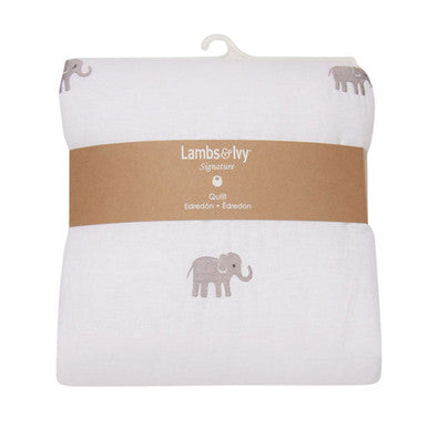 Lambs & Ivy Quilts Elephant- Bambi Baby