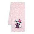 Cobertor com apliques de estrelas rosa da Minnie Mouse Lambs &amp; Ivy - Bambi Baby