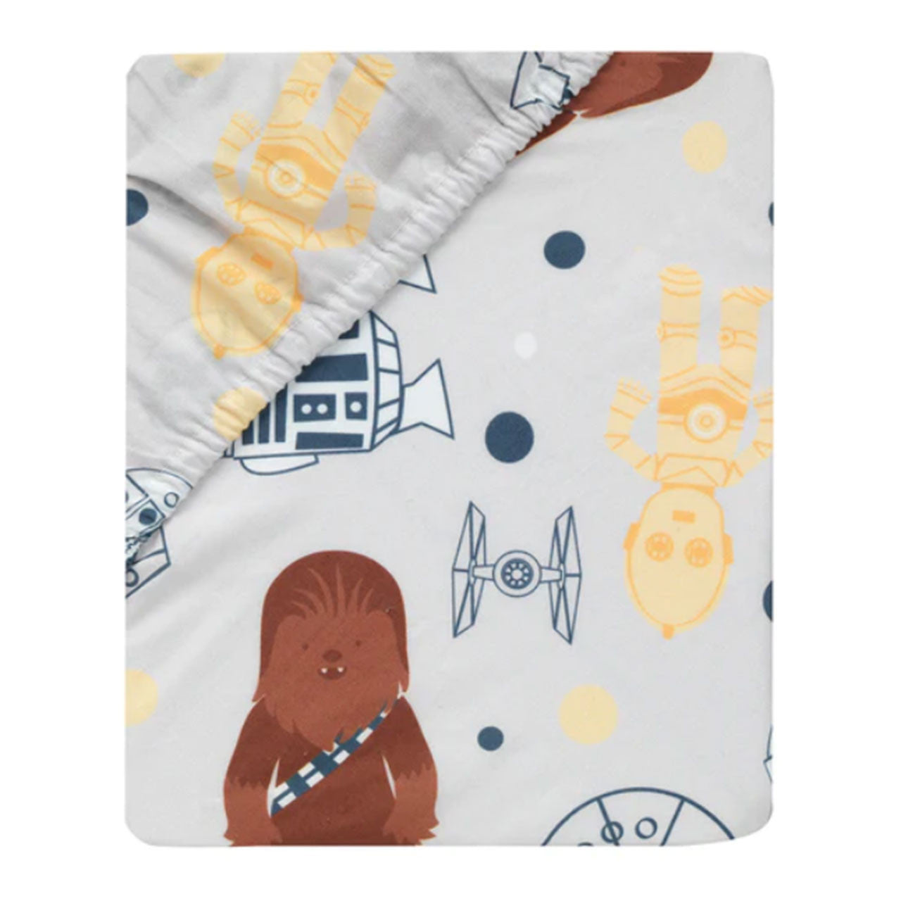 Lambs & Ivy Star Wars Millennium Falcon Sheet- Millennium Falcon- Bambi Baby