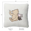Travesseiro Pooh para Histórias de Lambs &amp; Ivy - Bambi Baby