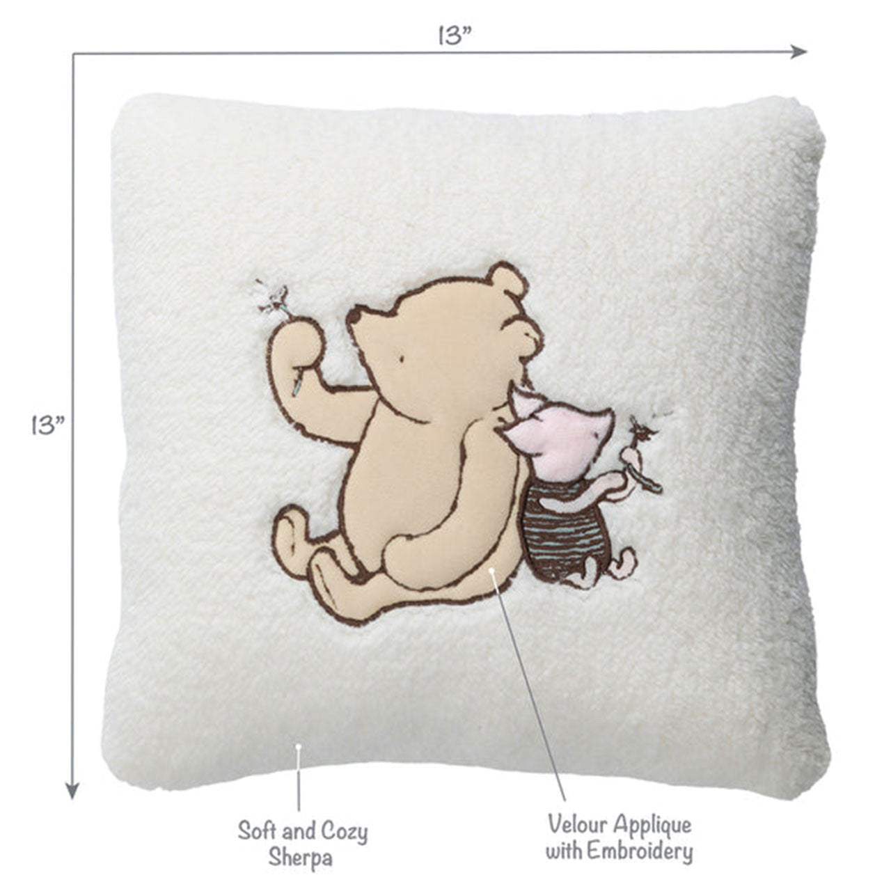 Lambs & Ivy Storytime Pooh Pillow- Bambi Baby