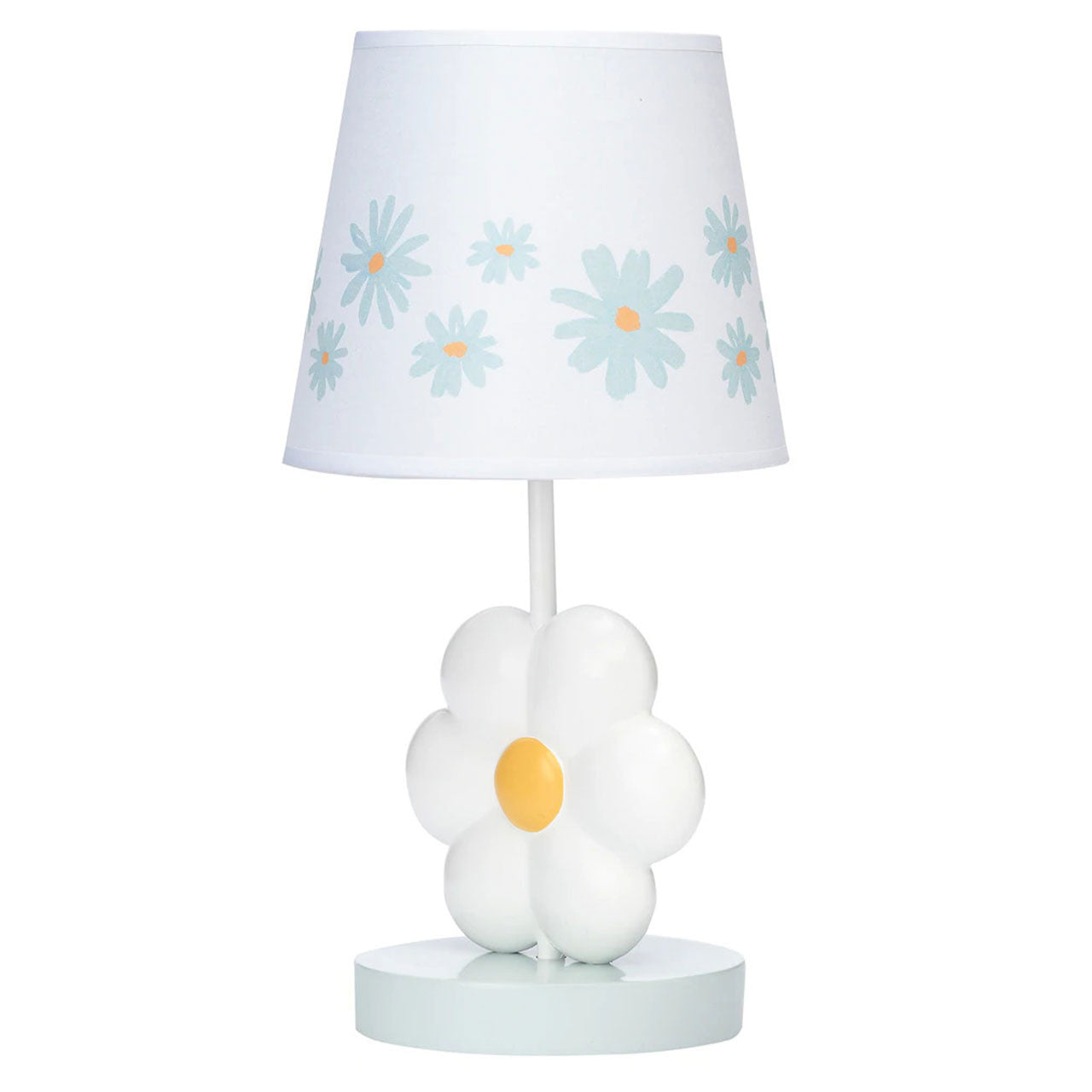 Lambs & Ivy Sweet Daisy Lamp w/Shade & Bulb- Bambi Baby