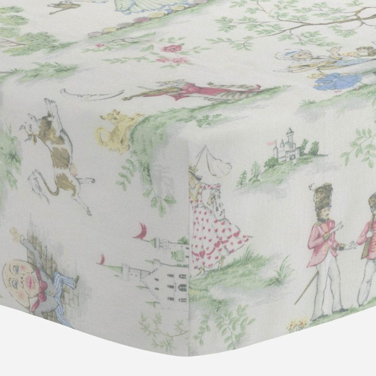 Liz and Roo Nursery Rhyme Toile 17" Drop- Bambi Baby