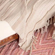 Lorena Canals Knitted Blanket Air Dune White - Bambi Baby
