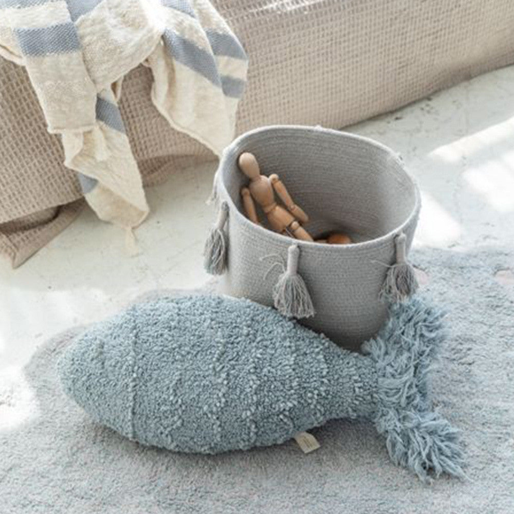 Lorena Canals Basket Woody Pearl Blue- Bambi Baby