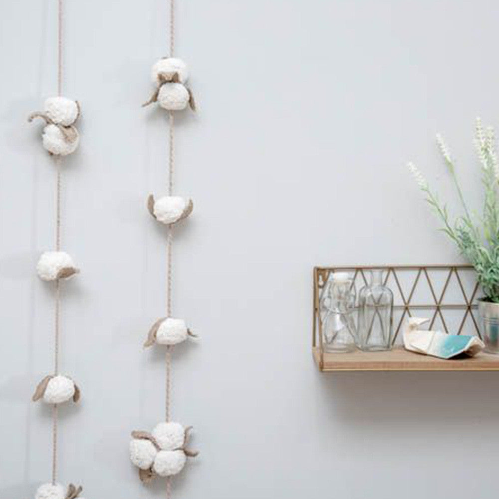 Lorena Canals Garland Cotton Bolls- Bambi Baby