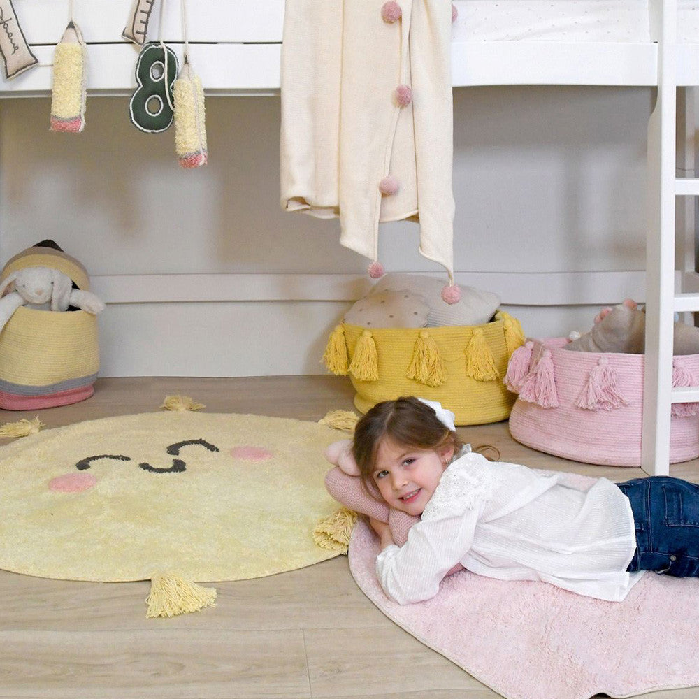 Lorena Canals Happy Heart Washable Rug- Bambi Baby